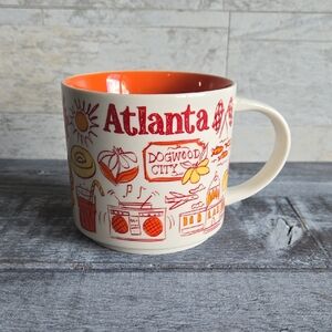 Starbucks Been There Series Atlanta Mug Collectible 14oz.